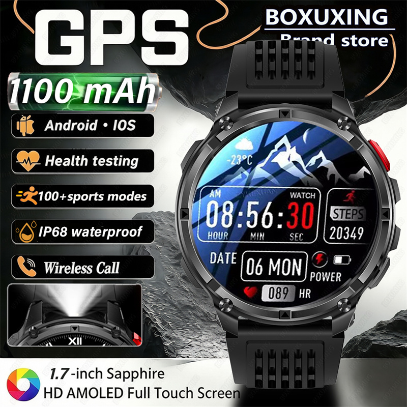 Outdoor Lighting Japanese - นาฬิกาสมาร์ทวอทช์ GPS สำหรับกิจกรรมกลางแจ้ง ปี 2026 รุ่นใหม่