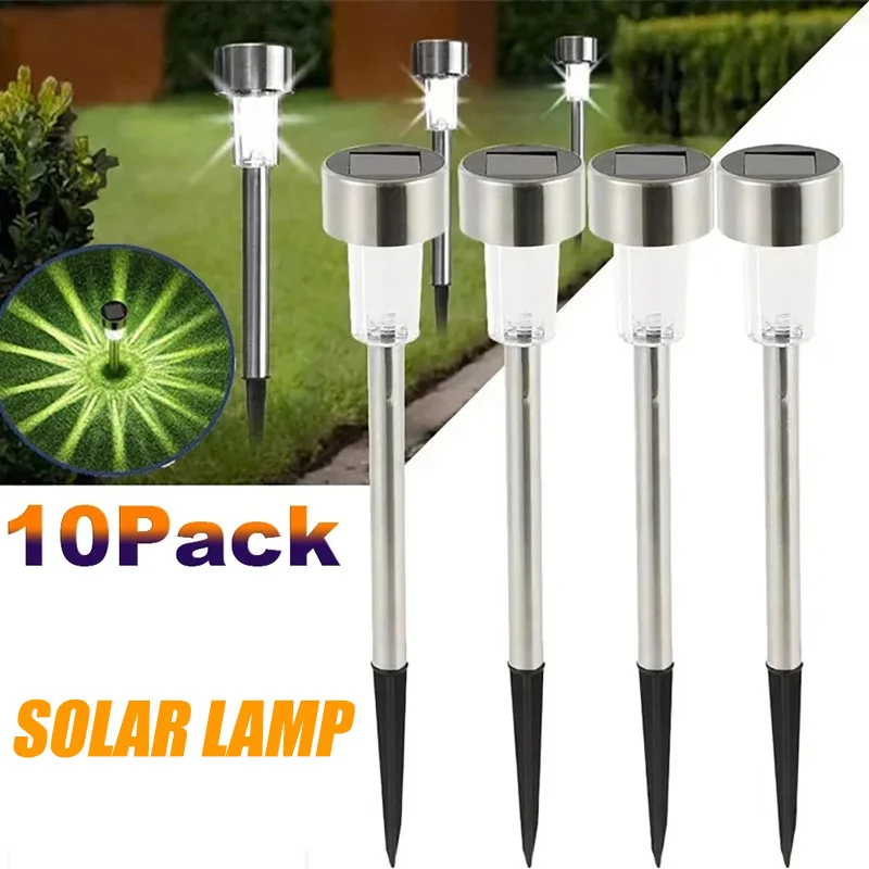 Outdoor Lighting For Backyard - ไฟกลางแจ้งพลังงานแสงอาทิตย์โคมไฟสวนพลังงานแสงอาทิตย์กันน้ําภูมิทัศน์เส้นทางกลางแจ้งสําหรับลานสนามหลังบ้านสนามหญ้าลานตกแต่ง