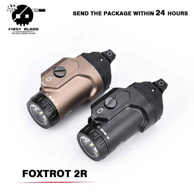 Outdoor Lighting Panel - ไฟฉายยุทธวิธี FOXTROT2R 700 ลูเมน ไฟฉายอเนกประสงค์สำหรับกิจกรรมกลางแจ้ง ป้องกันน้ำฝนและละอองน้ำ