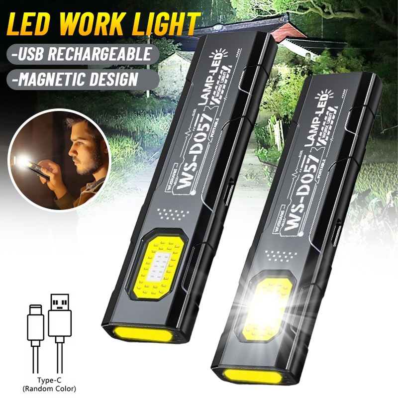 Outdoor Lighting Panel - ไฟฉายเตือนความปลอดภัยขนาดเล็กทรงพลัง ไฟเตือนแรงสูง พกพาสะดวก ใช้สำหรับงานซ่อมบำรุงภายนอกอาคาร ไฟฉุกเฉิน EDC
