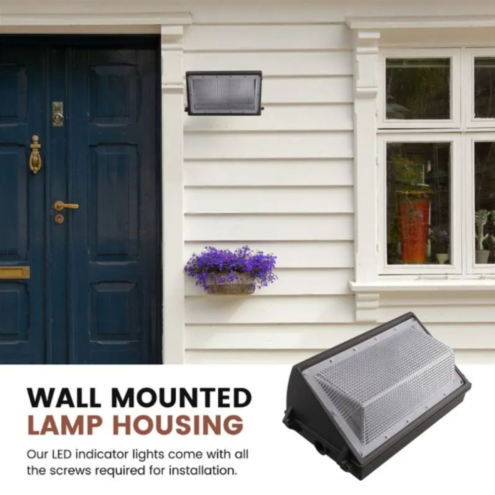 Outdoor Lighting Dusk To Dawn - ไฟติดผนัง LED สำหรับภายนอกอาคาร พร้อมเซ็นเซอร์ตรวจจับความเคลื่อนไหว มาตรฐานกันน้ำ IP65