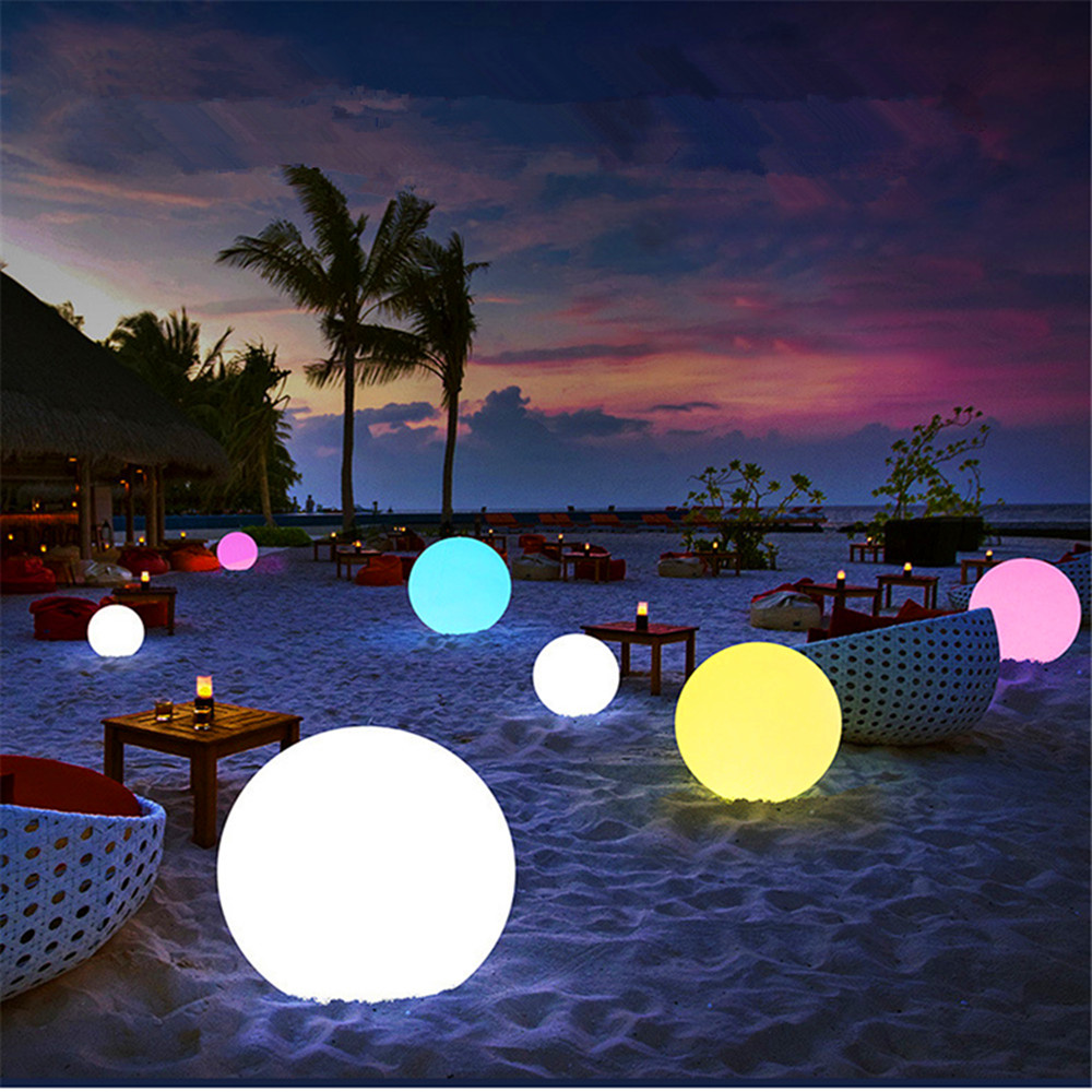 LED เรืองแสง Ball Light สําหรั - Outdoor Lighting For Backyard บทวิจารณ์และราคา