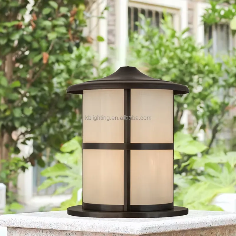 โคมไฟเสาไฟประตูกลางแจ้ง กันน้ำ - Outdoor Lighting For Fence บทวิจารณ์และราคา