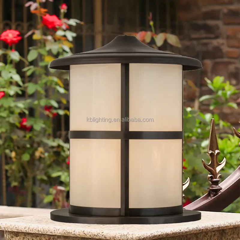 โคมไฟเสาไฟประตูกลางแจ้ง กันน้ำ - Outdoor Lighting For Fence บทวิจารณ์และราคา