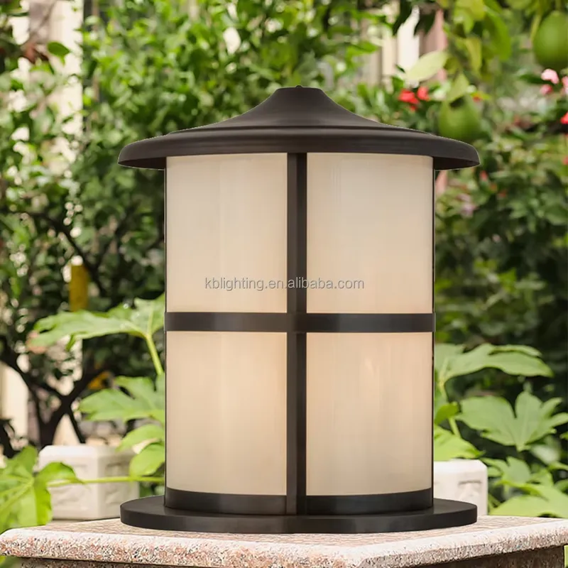 โคมไฟเสาไฟประตูกลางแจ้ง กันน้ำ - Outdoor Lighting For Fence บทวิจารณ์และราคา