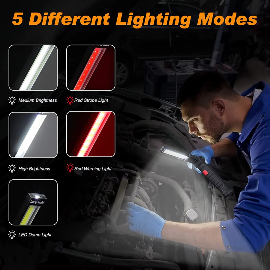ไฟฉาย LED แบบพกพาพร้อมตะขอแม่เ - Outdoor Lighting Panel บทวิจารณ์และราคา