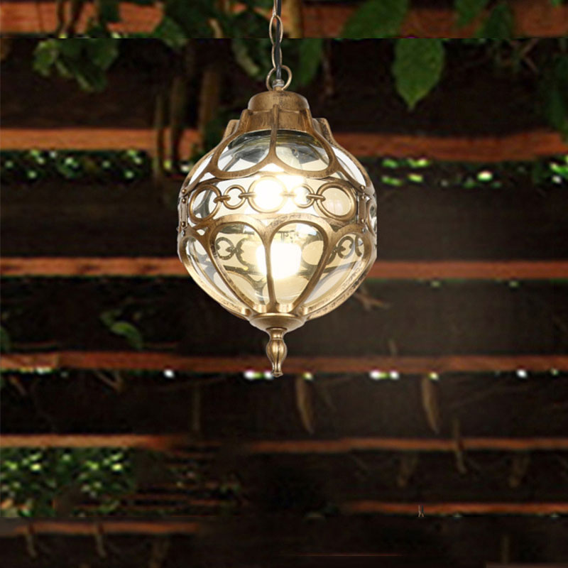 โคมไฟระย้ากันน้ำแบบอเมริกันสำห - Outdoor Lighting Chandelier บทวิจารณ์และราคา