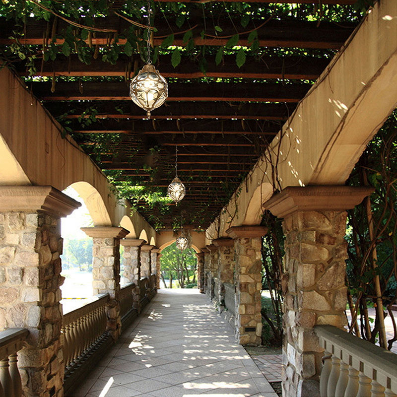 โคมไฟระย้ากันน้ำแบบอเมริกันสำห - Outdoor Lighting Chandelier บทวิจารณ์และราคา