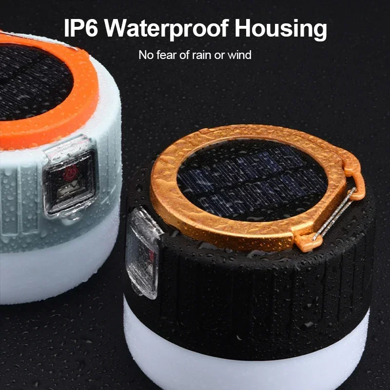 LED Solar Camping Light Power  - Outdoor Lighting Remote Control บทวิจารณ์และราคา