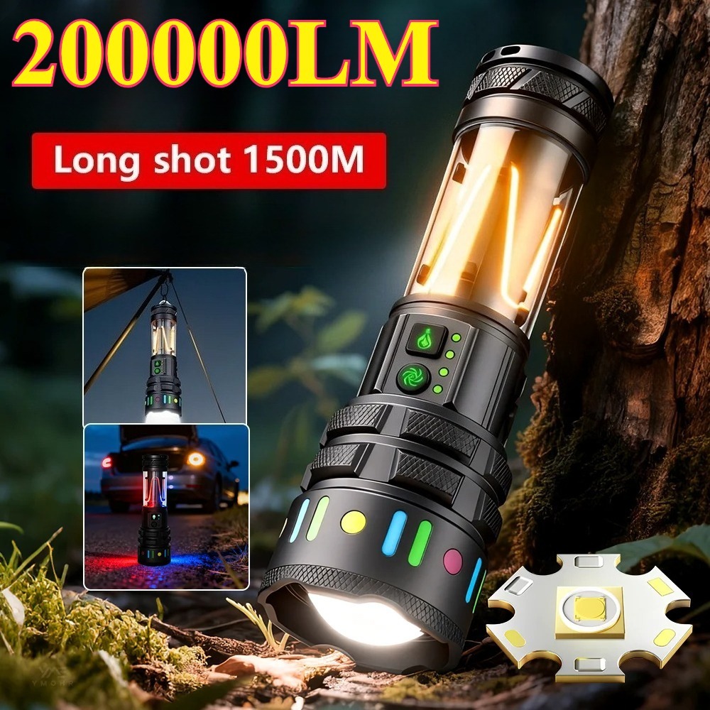 ไฟฉาย LED สว่างพิเศษทรงพลัง ชา - Outdoor Lighting Types บทวิจารณ์และราคา