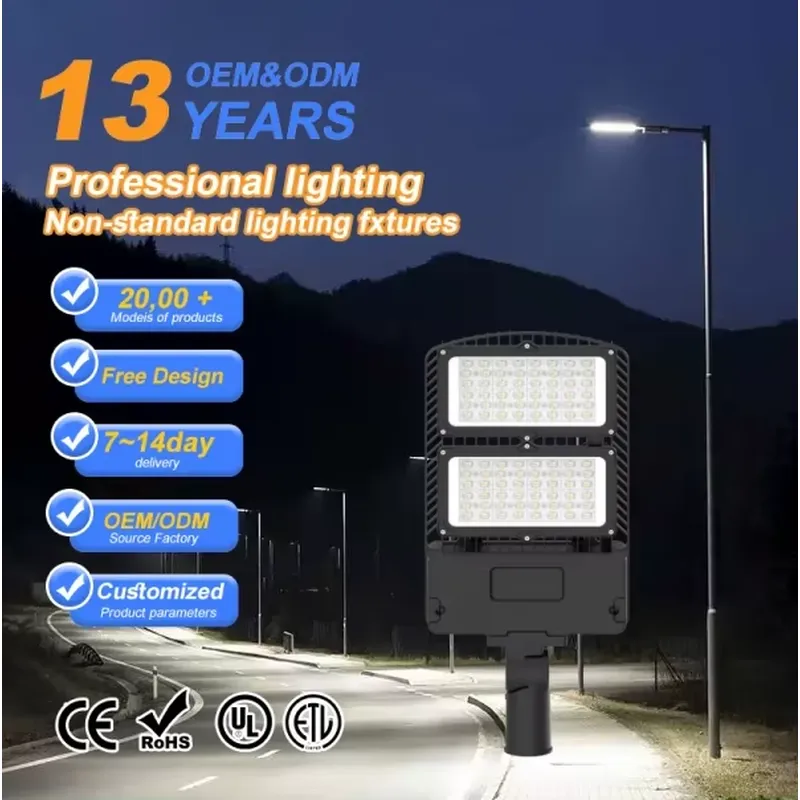 โคมไฟถนน LED สำหรับเสาอลูมิเนี - Outdoor Lighting Poles บทวิจารณ์และราคา