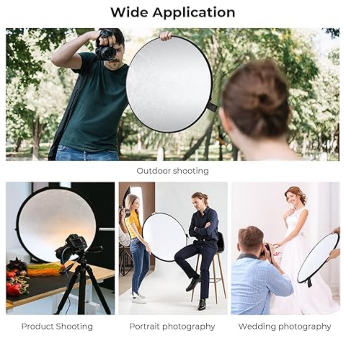 Huanyingbjb ตัวสะท้อนแสงแบบพกพ - Outdoor Lighting For Photography บทวิจารณ์และราคา