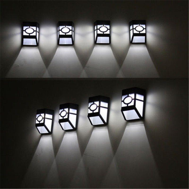 โคมไฟติดผนังพลังงานแสงอาทิตย์ไ - Outdoor Lighting For Fence บทวิจารณ์และราคา