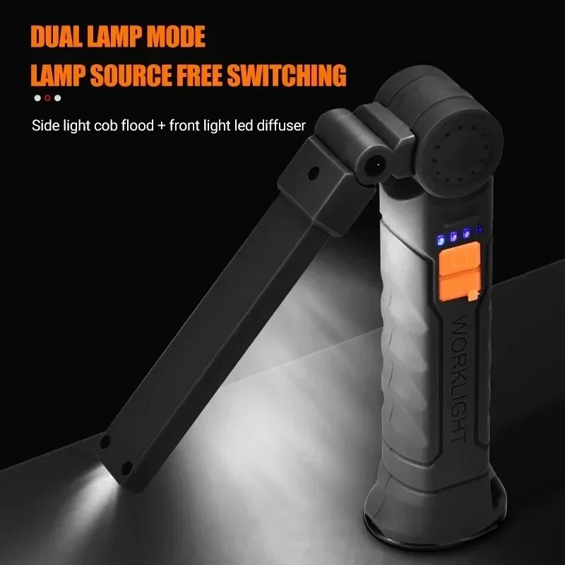ไฟฉาย LED แบบพกพา COB ชาร์จไฟผ - Outdoor Lighting Panel บทวิจารณ์และราคา