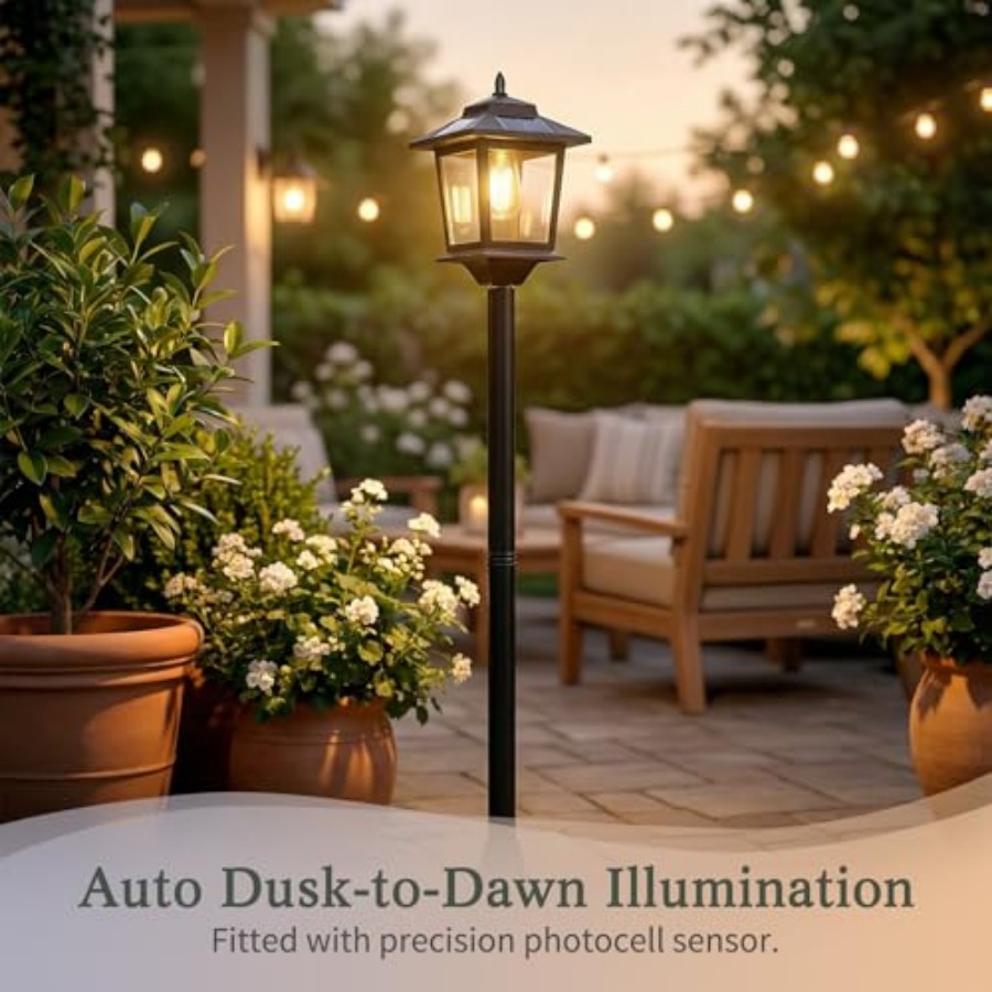 ไฟเสาโซลาร์เซลล์กลางแจ้ง, ชุด  - Outdoor Lighting Dusk To Dawn บทวิจารณ์และราคา