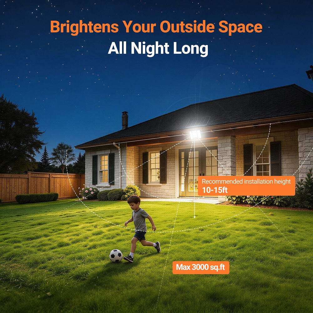 ไฟส่องสว่างพลังงานแสงอาทิตย์ I - Outdoor Lighting Dusk To Dawn บทวิจารณ์และราคา
