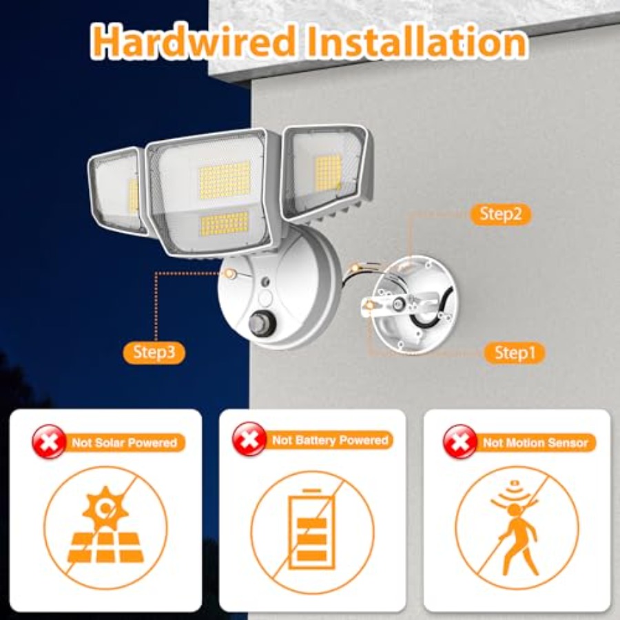 ไฟส่องสว่างกลางแจ้ง 90W แบบเปิ - Outdoor Lighting Dusk To Dawn บทวิจารณ์และราคา