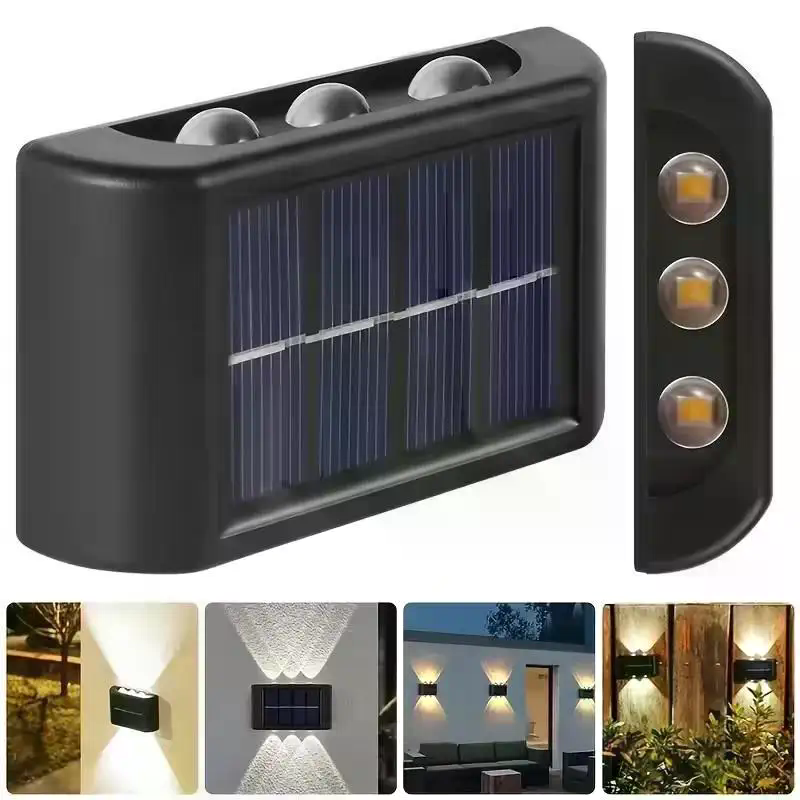 โคมไฟติดผนังพลังงานแสงอาทิตย์  - Outdoor Lighting For Fence บทวิจารณ์และราคา