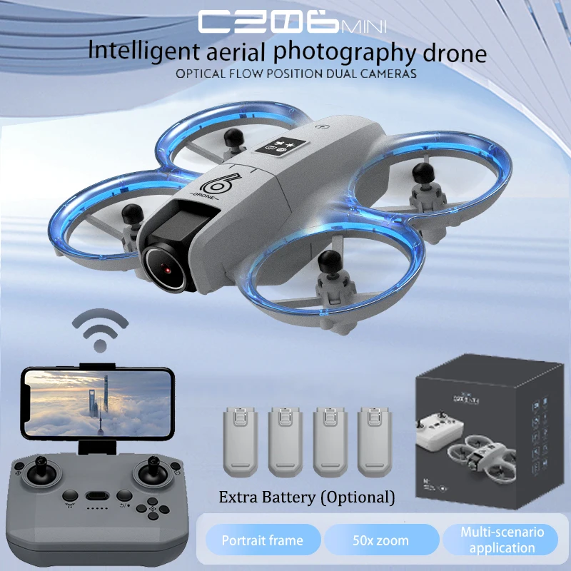 CZ06 Mini RC Quadcopter Drone  - Outdoor Lighting Remote Control บทวิจารณ์และราคา