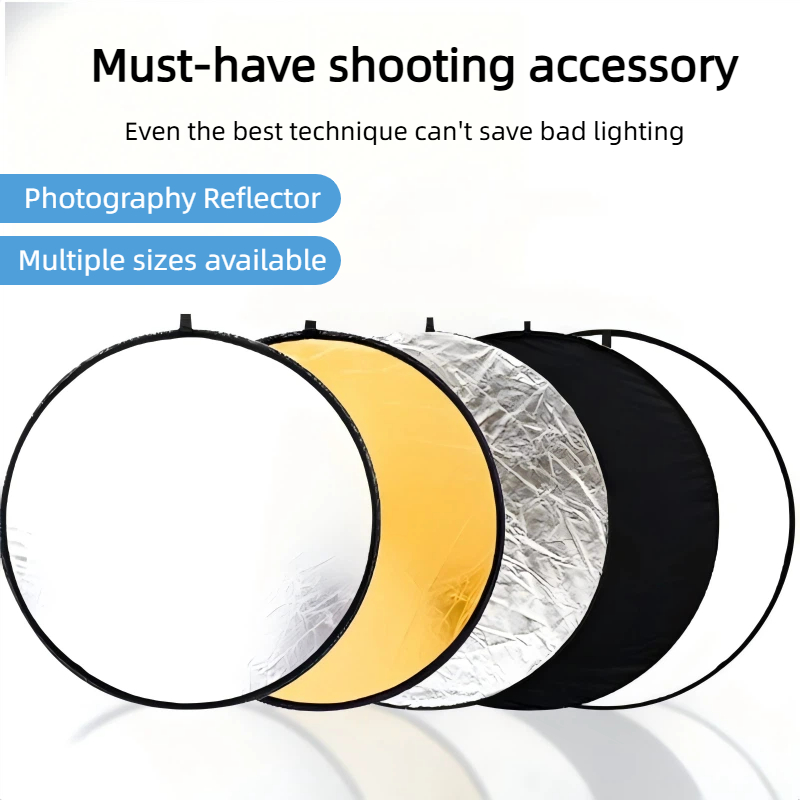 แผ่นสะท้อนแสงแบบพกพา 2-in-1 สอ - Outdoor Lighting For Photography บทวิจารณ์และราคา