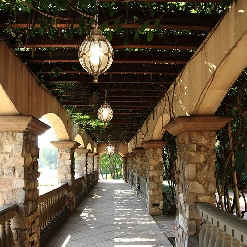 โคมไฟระย้ากันน้ำแบบอเมริกันทาง - Outdoor Lighting Chandelier บทวิจารณ์และราคา