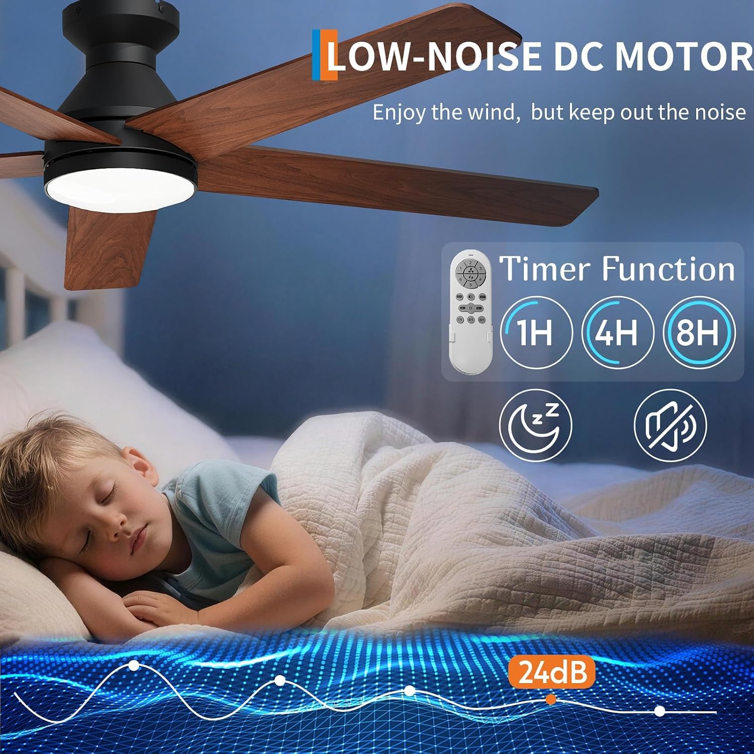 พัดลมเพดานแบบต่ำขนาด 42/52 นิ้ - Outdoor Lighting Remote Control บทวิจารณ์และราคา