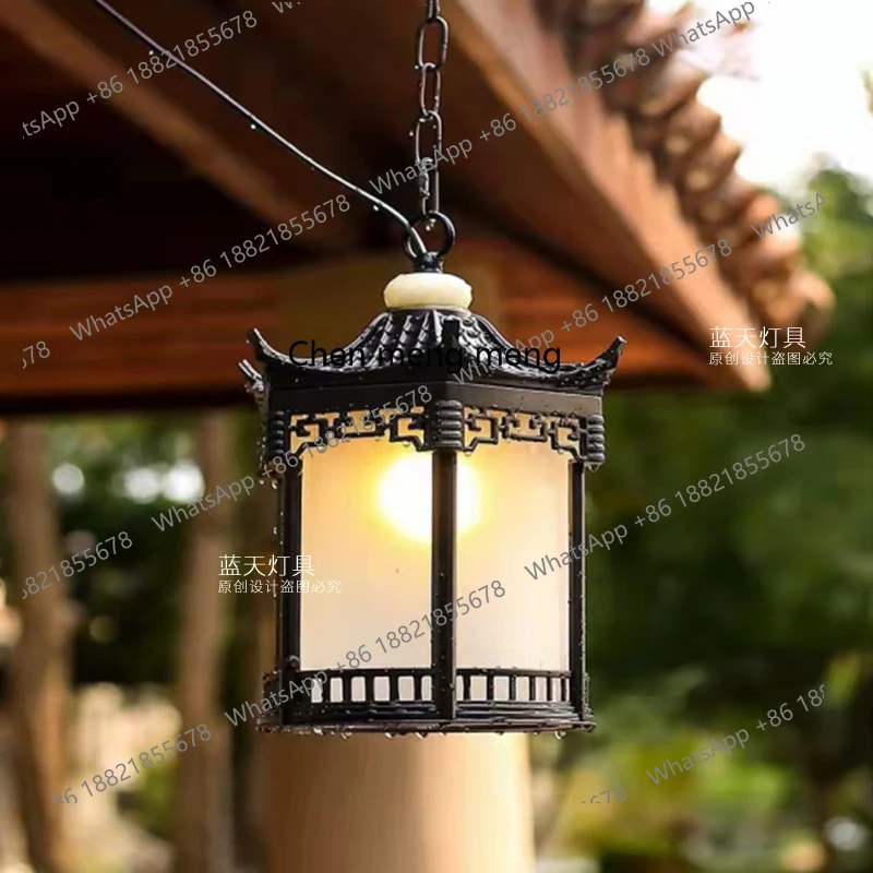 โคมไฟระย้าแบบจีนโบราณ รุ่นใหม่ - Outdoor Lighting Chandelier บทวิจารณ์และราคา