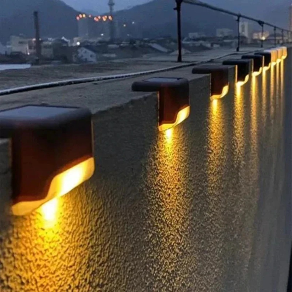 โคมไฟโซลาร์เซลล์ LED สีขาวอบอุ - Outdoor Lighting For Fence บทวิจารณ์และราคา
