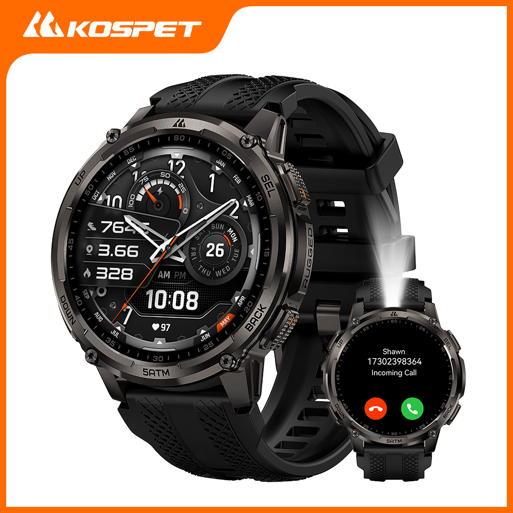 KOSPET TANK T4C สมาร์ทวอทช์นาฬ - Outdoor Lighting Japanese บทวิจารณ์และราคา