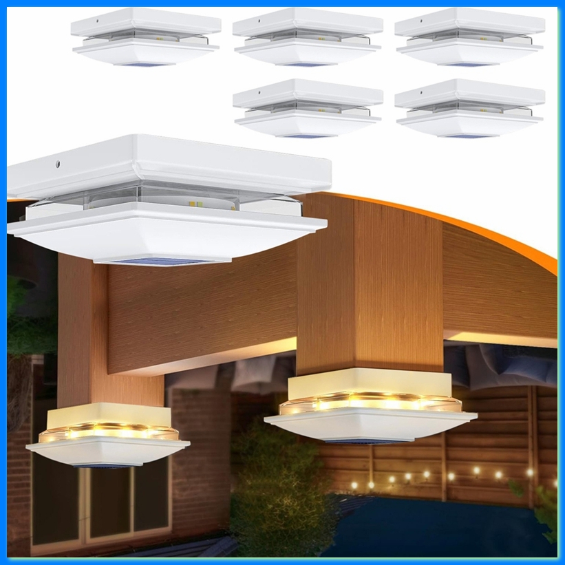 ไฟฝาครอบเสาพลังงานแสงอาทิตย์ 4 - Outdoor Lighting For Fence บทวิจารณ์และราคา