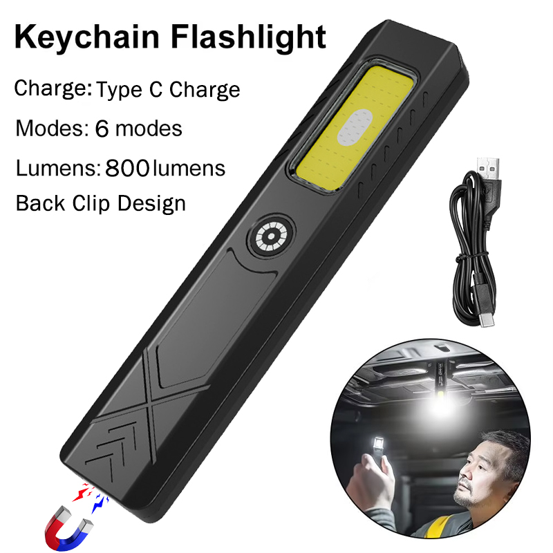 ไฟฉายหนีบหมวก LED ชาร์จ USB-C  - Led Flood Light บทวิจารณ์และราคา