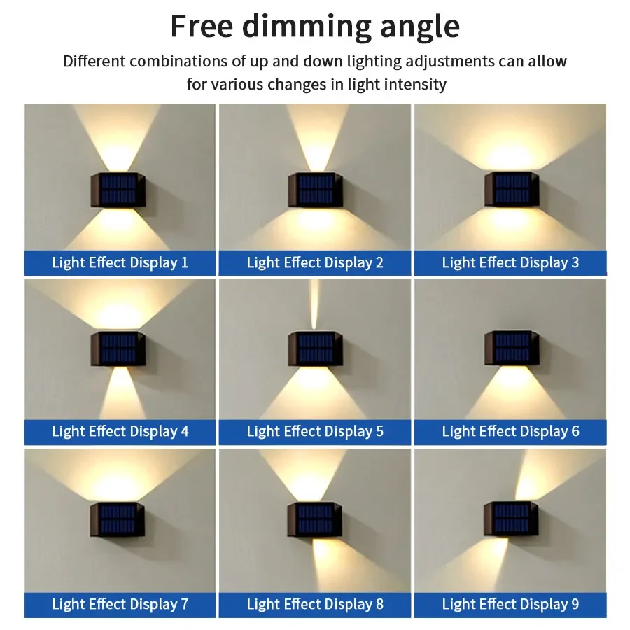 กลางแจ้งพลังงานแสงอาทิตย์รั้วไ - Outdoor Lighting Dusk To Dawn บทวิจารณ์และราคา