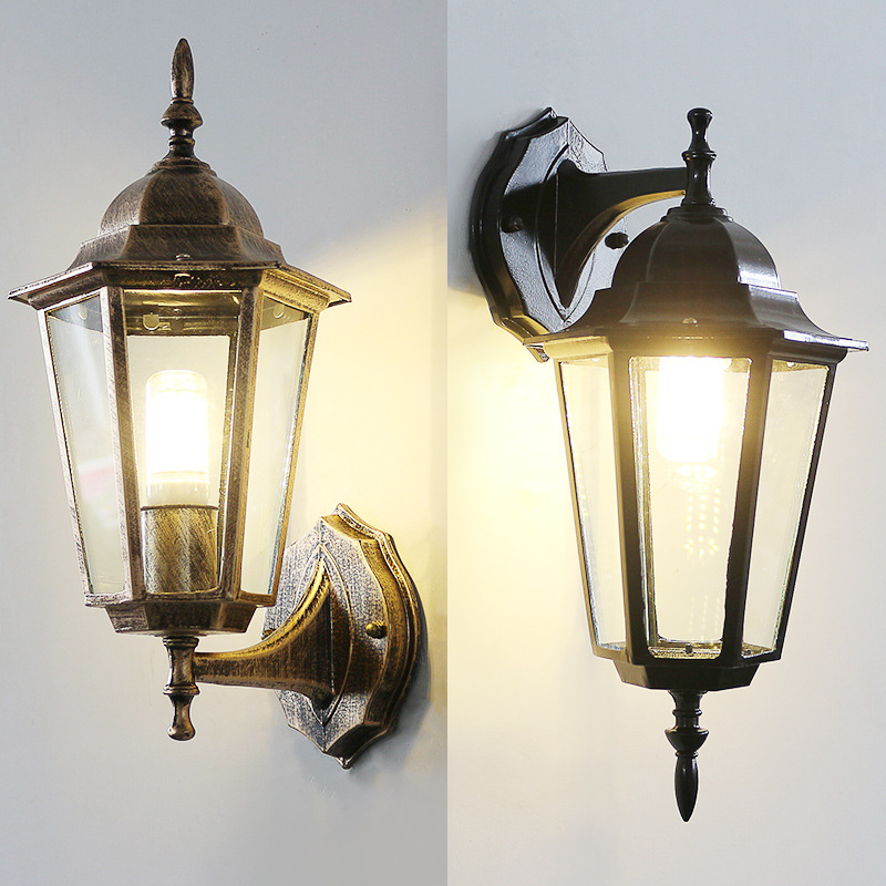 ยุโรปสไตล์ Retro LED โคมไฟติดผ - Outdoor Lighting Linear บทวิจารณ์และราคา