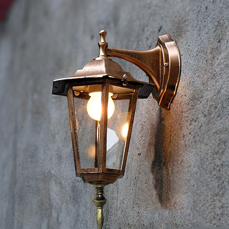 ยุโรปสไตล์ Retro LED โคมไฟติดผ - Outdoor Lighting Linear บทวิจารณ์และราคา