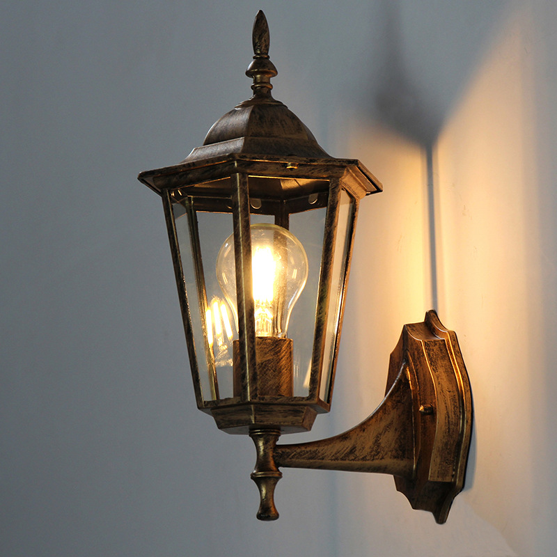 ยุโรปสไตล์ Retro LED โคมไฟติดผ - Outdoor Lighting Linear บทวิจารณ์และราคา