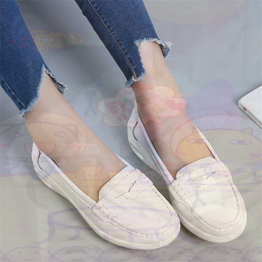 Soft SLIP-ON สตรีขนาดใหญ่รองเท - Outdoor Lighting Design Ideas บทวิจารณ์และราคา