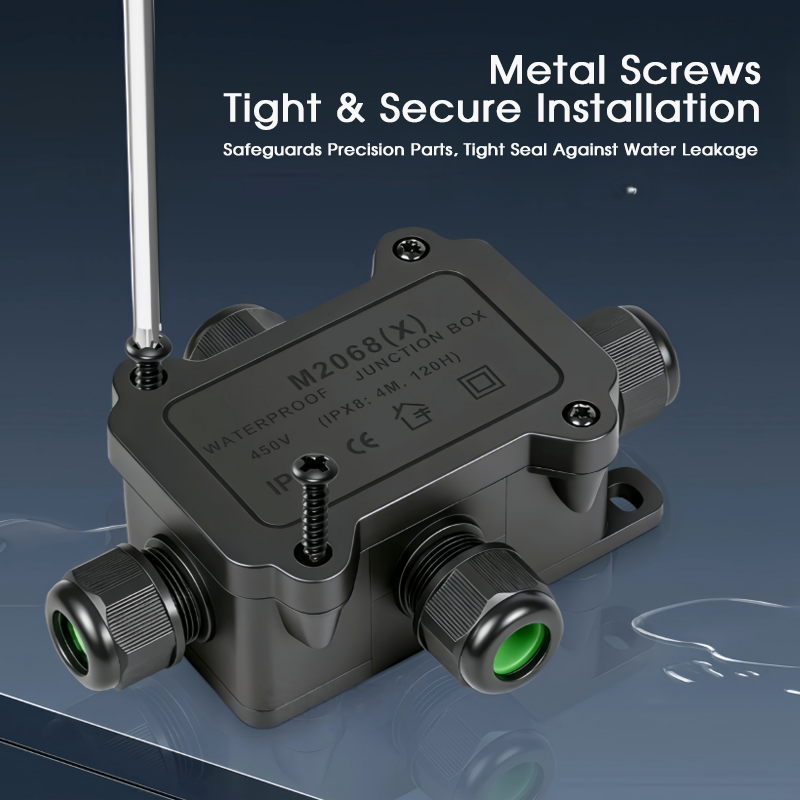 กล่องต่อสายไฟกันน้ำ IP68 PA66  - Outdoor Lighting For Backyard บทวิจารณ์และราคา