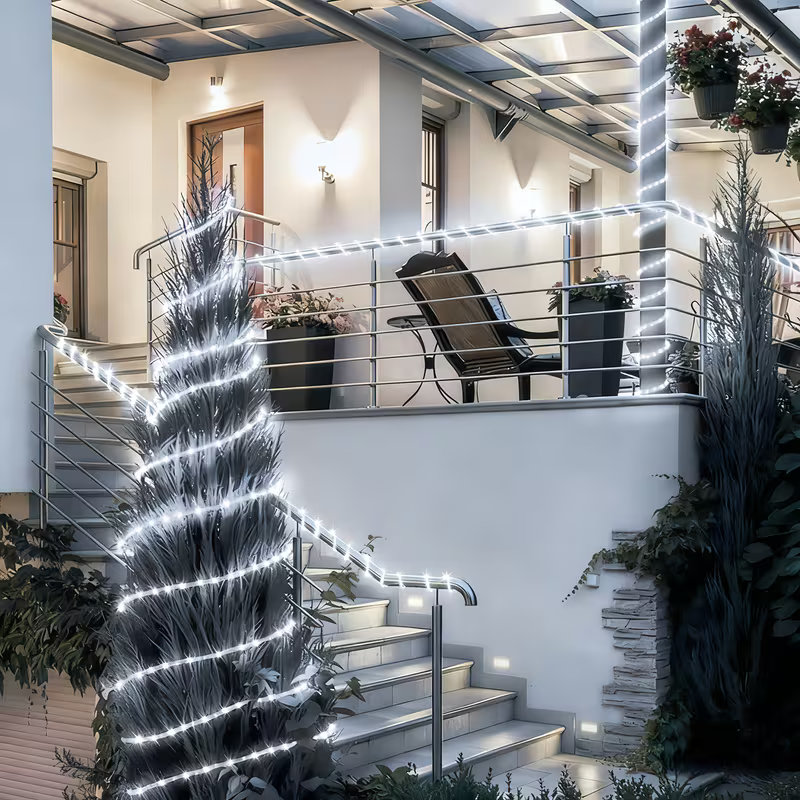 ไฟเชือกพลังงานแสงอาทิตย์ 50/10 - Outdoor Lighting For Fence บทวิจารณ์และราคา