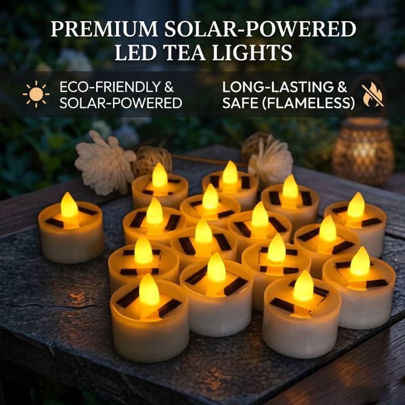 เทียน LED ไร้เปลวไฟพลังงานแสงอ - Outdoor Lighting Dusk To Dawn บทวิจารณ์และราคา