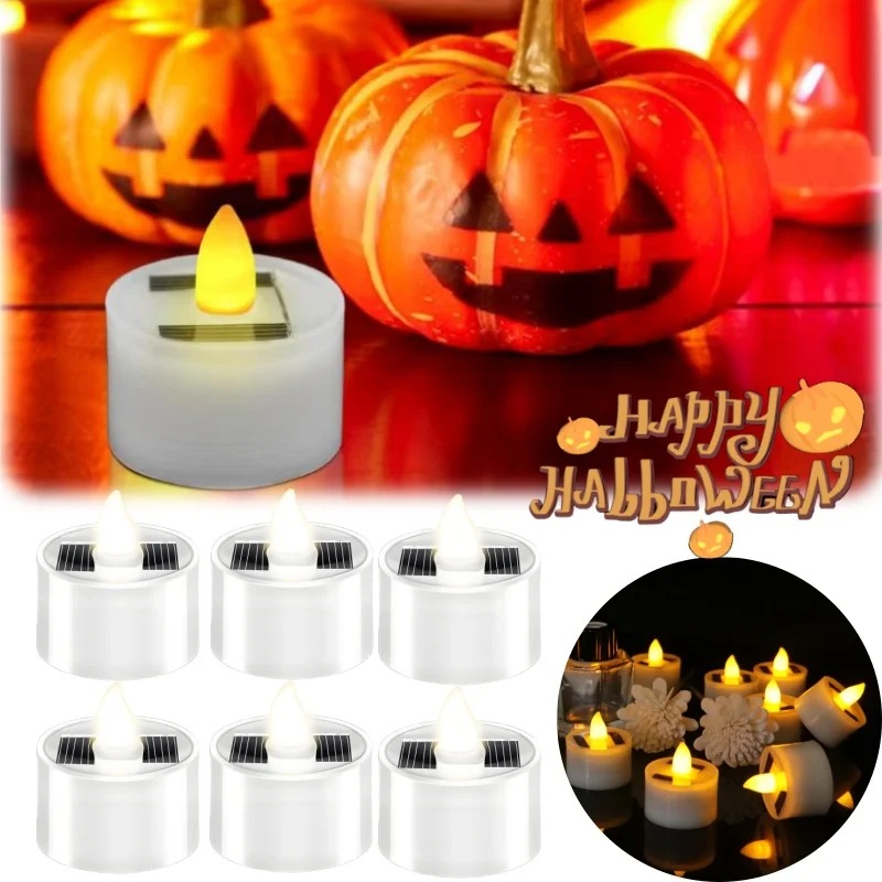 เทียน LED ไร้เปลวไฟพลังงานแสงอ - Outdoor Lighting Dusk To Dawn บทวิจารณ์และราคา