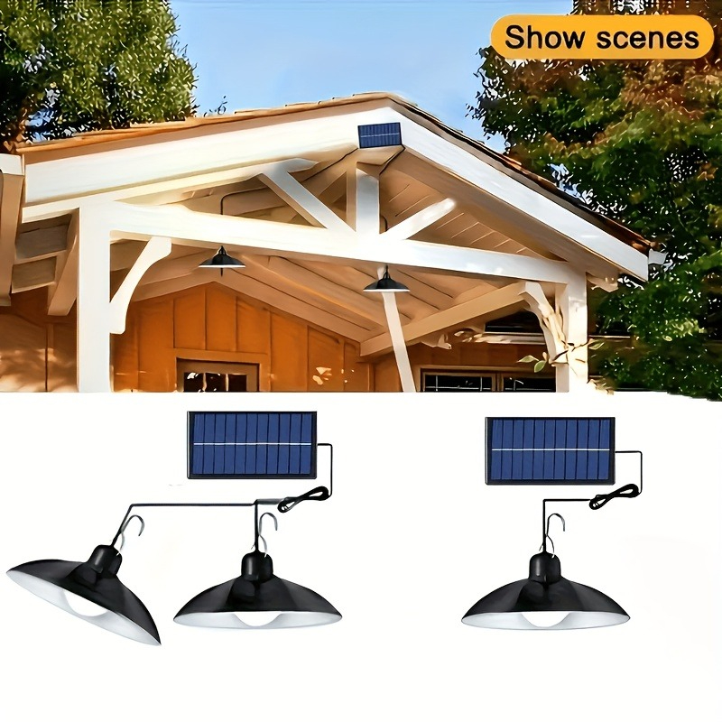 โคมไฟโซลาร์เซลล์แบบแขวน 1 ชิ้น - Outdoor Lighting Chandelier บทวิจารณ์และราคา