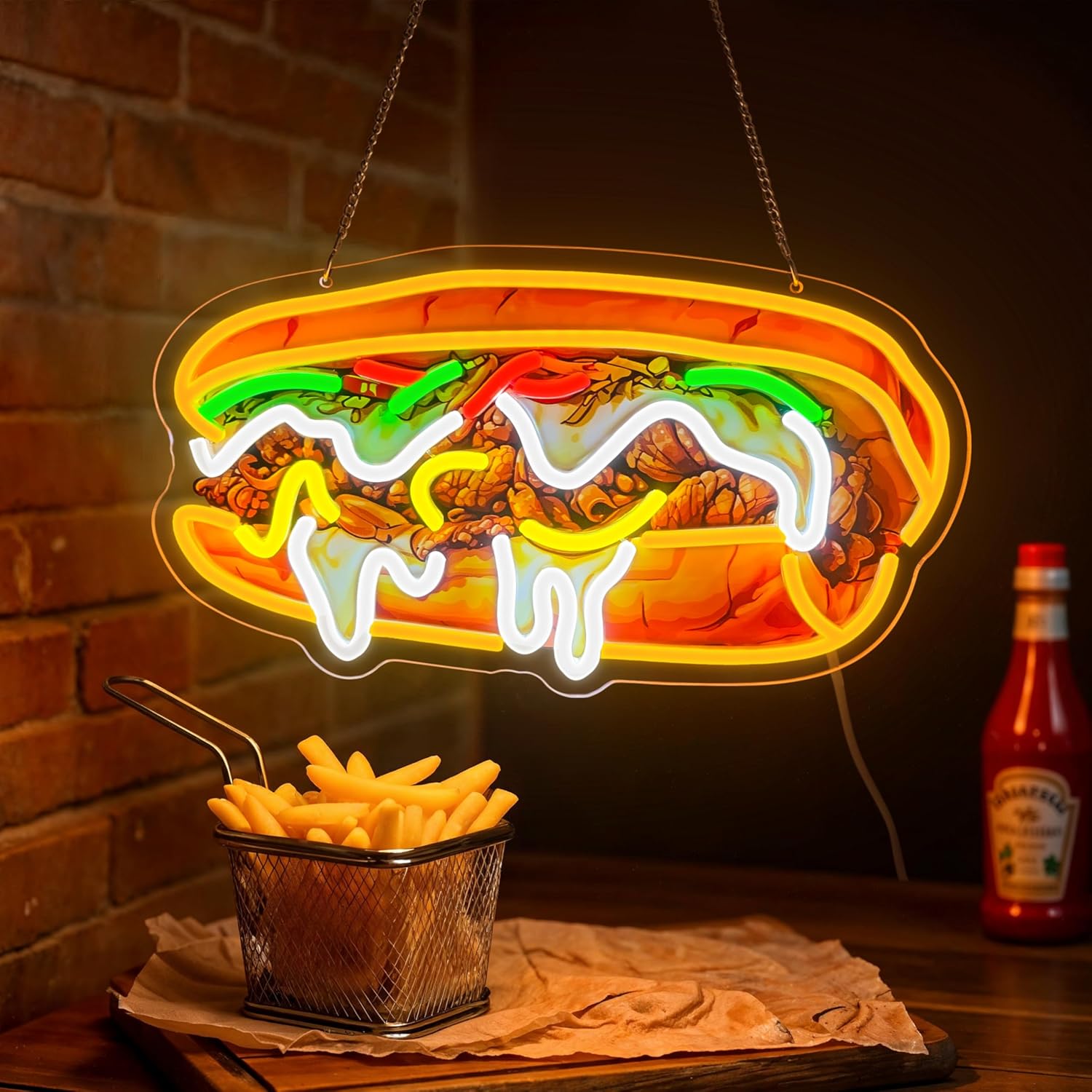 ป้ายไฟนีออน Philly Cheesesteak - Outdoor Lighting Vendor บทวิจารณ์และราคา