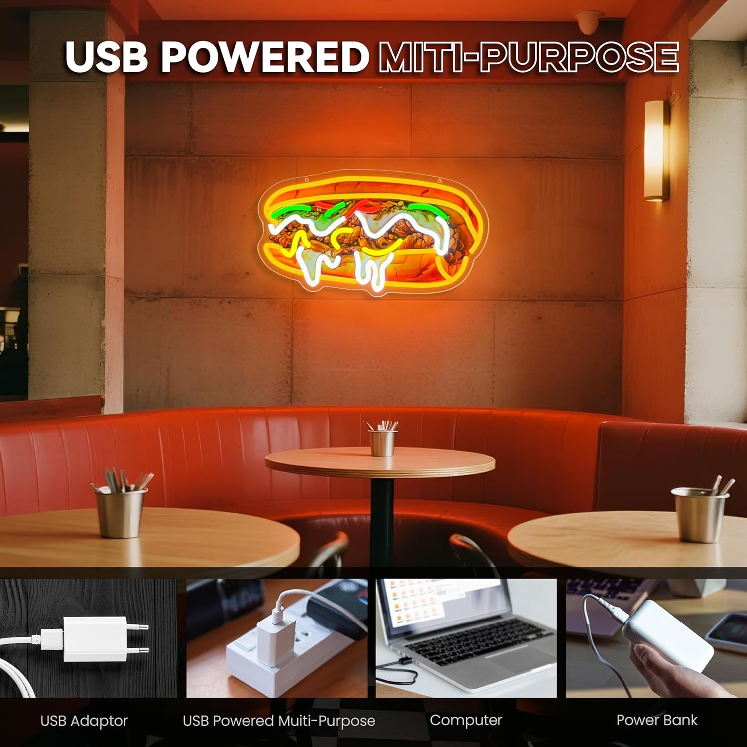 ป้ายไฟนีออน Philly Cheesesteak - Outdoor Lighting Vendor บทวิจารณ์และราคา