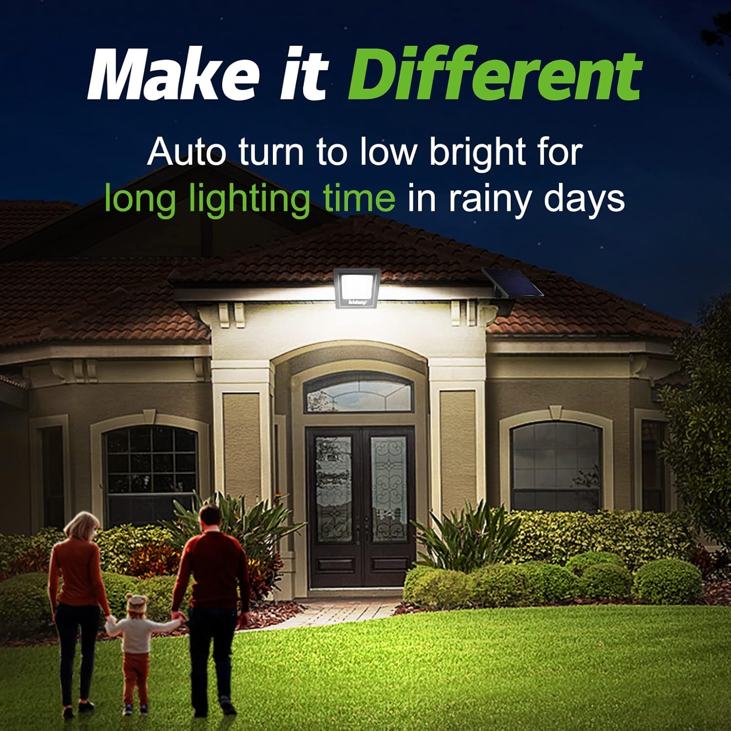 อินเทลแอมป์ ไฟโซลาร์เซลล์กลางแ - Outdoor Lighting Dusk To Dawn บทวิจารณ์และราคา