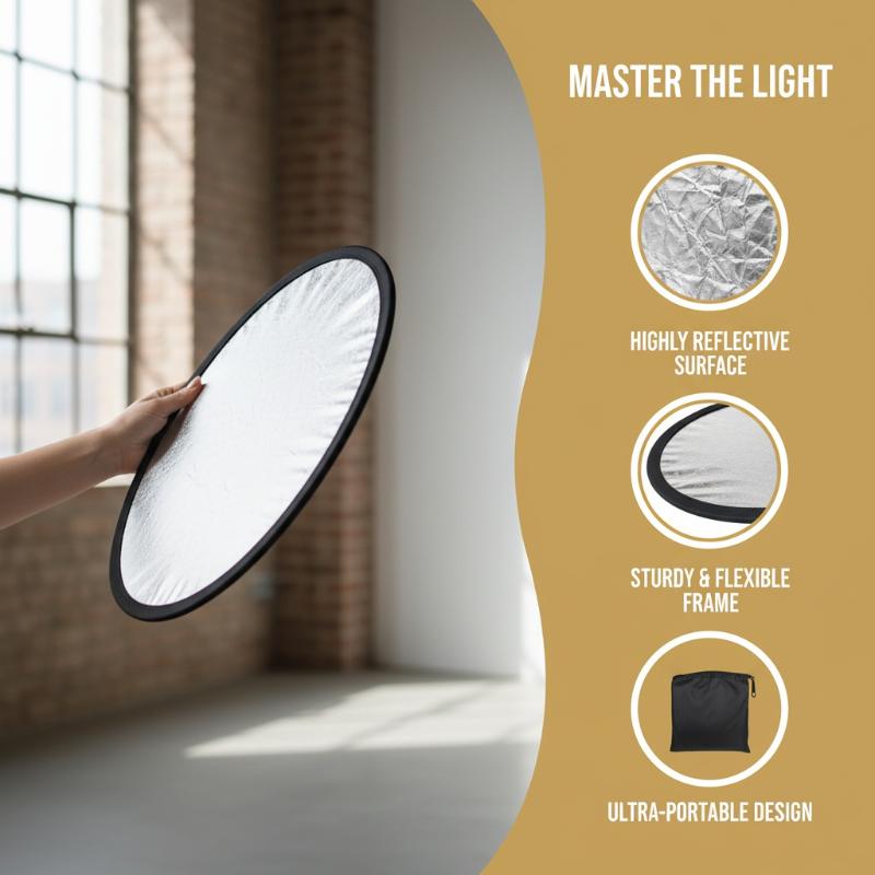 แผ่นสะท้อนแสงแบบพับได้ 5 in 1  - Outdoor Lighting For Photography บทวิจารณ์และราคา