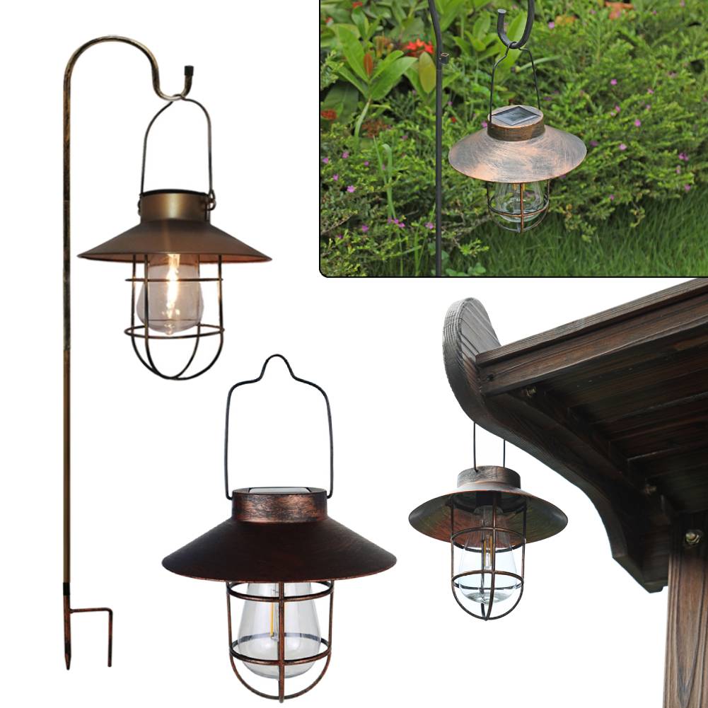 โคมไฟเรโทรพลังงานแสงอาทิตย์ตะเ - Outdoor Lighting Chandelier บทวิจารณ์และราคา