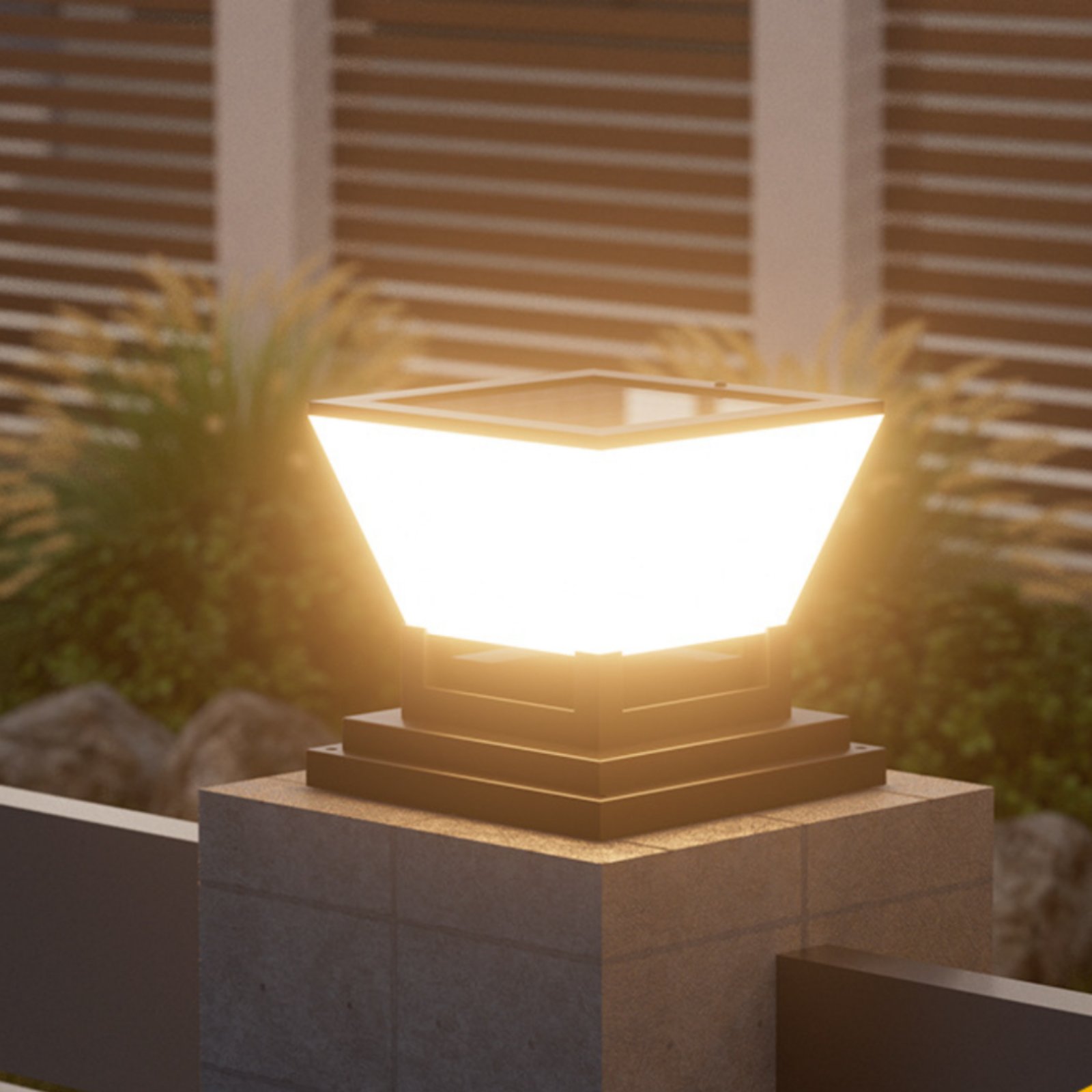 ไฟเสาโซลาร์เซลล์ ไฟรั้วโซลาร์เ - Outdoor Lighting For Fence บทวิจารณ์และราคา