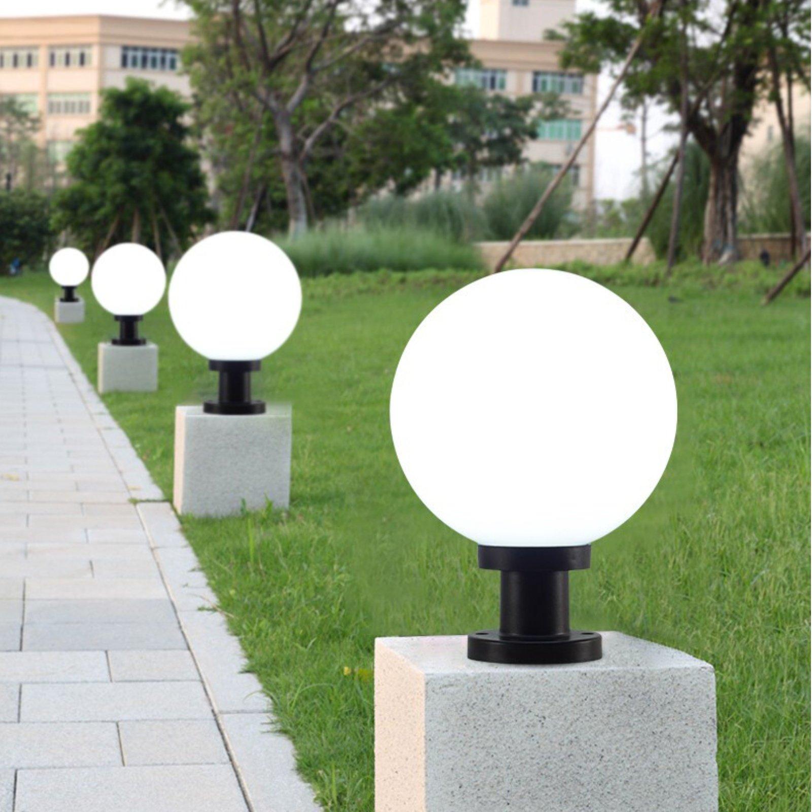 โคมไฟส่องสว่างกลางแจ้งแบบทรงกล - Outdoor Lighting Dusk To Dawn บทวิจารณ์และราคา