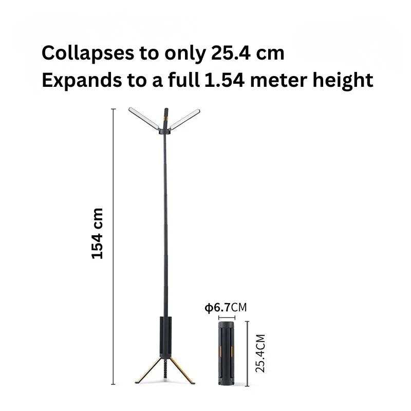 ไฟแคมป์ปิ้งแบบยืดหดได้ 15600mA - Outdoor Lighting Poles บทวิจารณ์และราคา